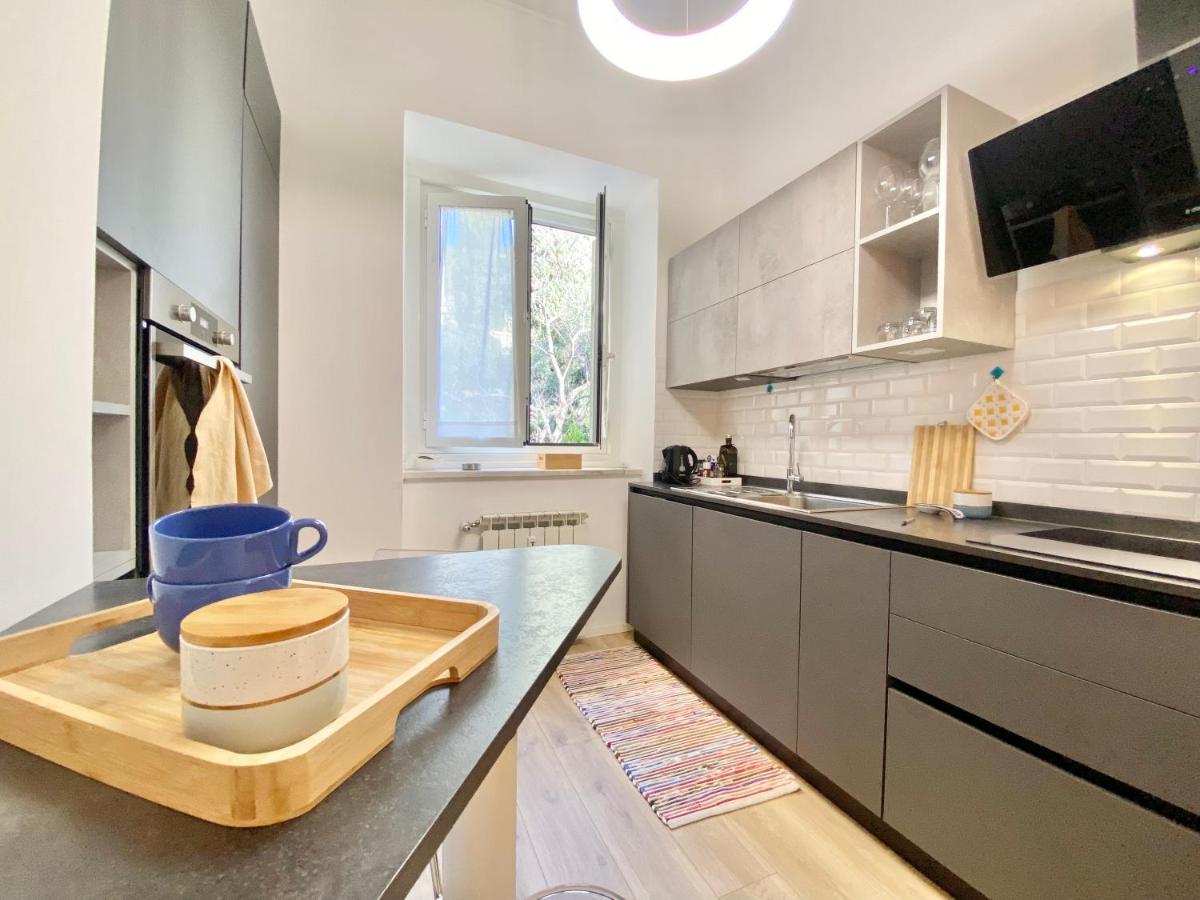 דירות ג'נובה Casaviva-Stylish Trilo With Ac-Shared Pool-Parking מראה חיצוני תמונה